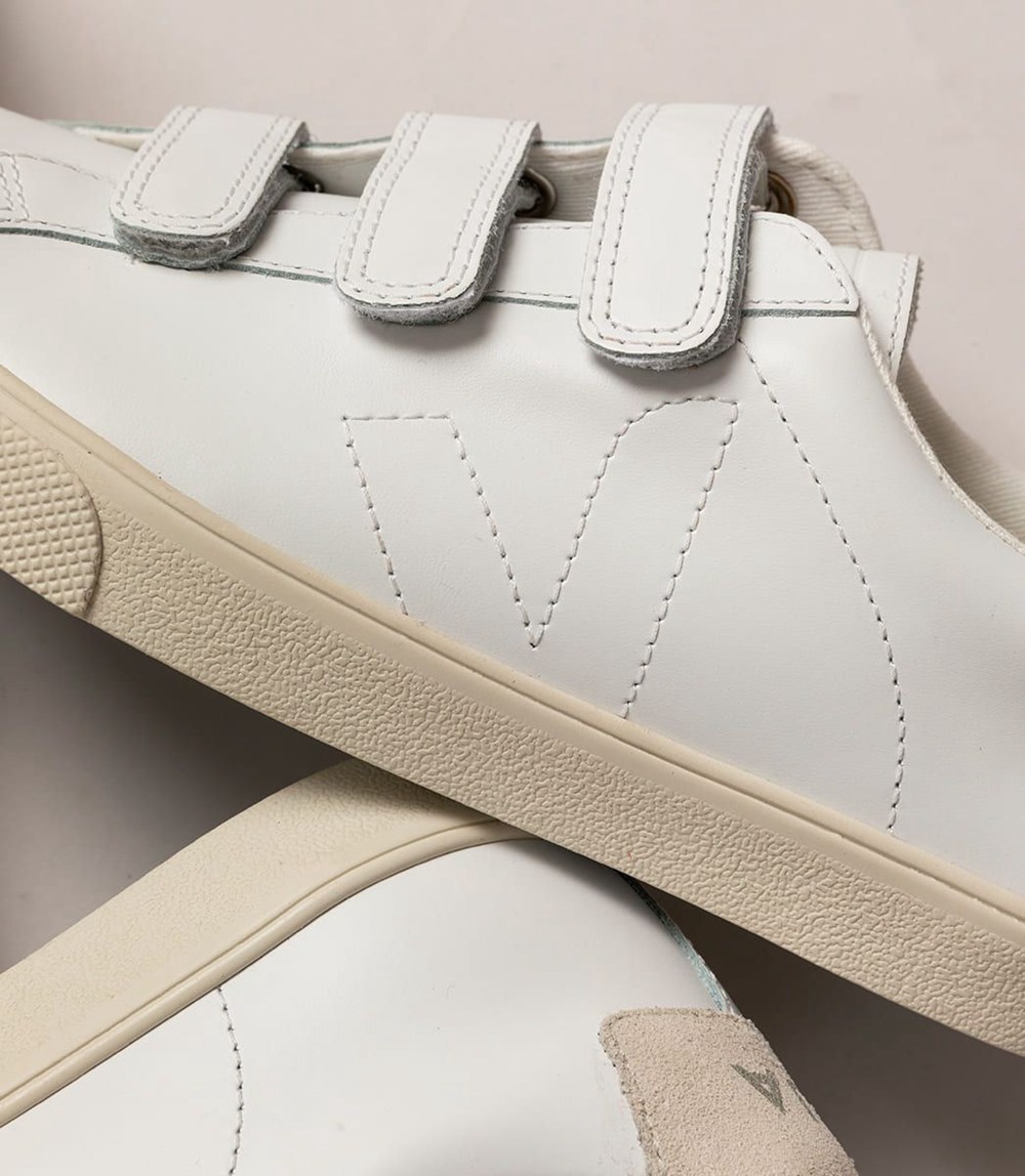 Veja Sneakers Womens - 3-lock Leather - White - 7354YTGWM